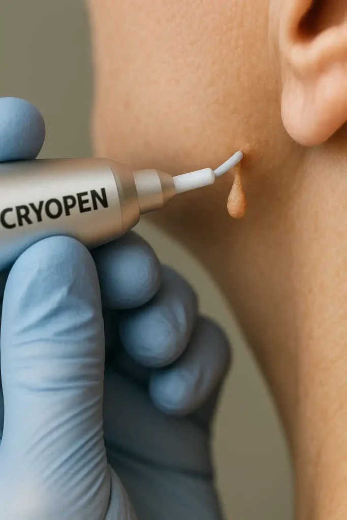 Cryopen for skin tags removal Maidstone speak to our team today!