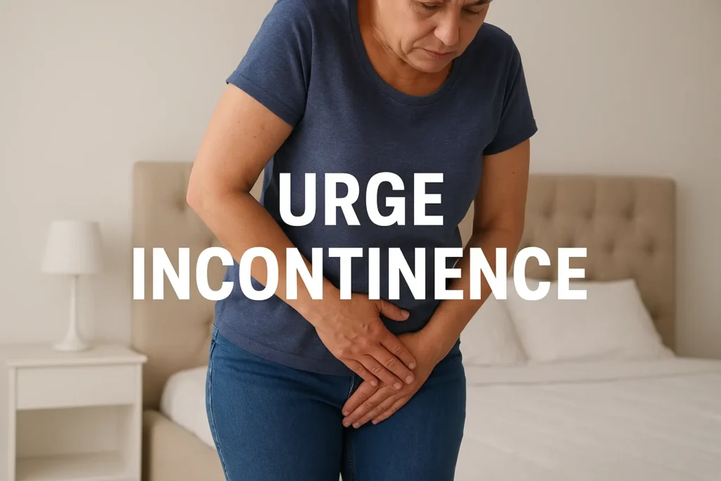 how to manage urge incontinence Maidstone symptoms
