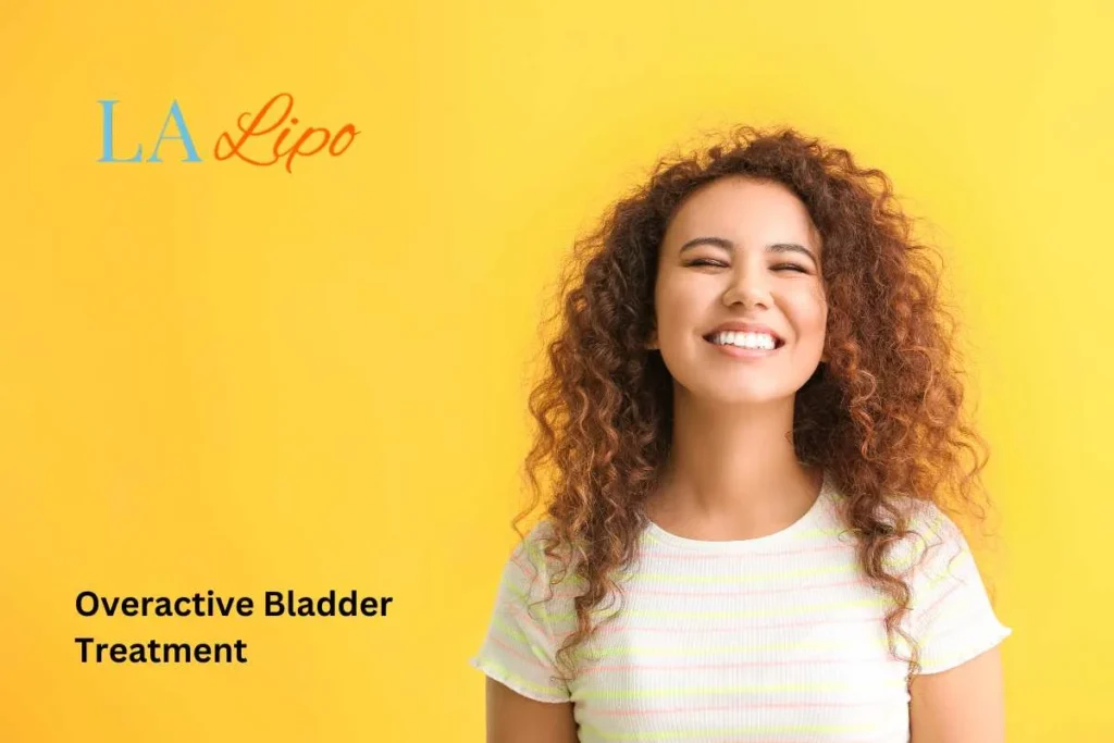woman smiling about overactive bladder treatment  Maidstone solutions
