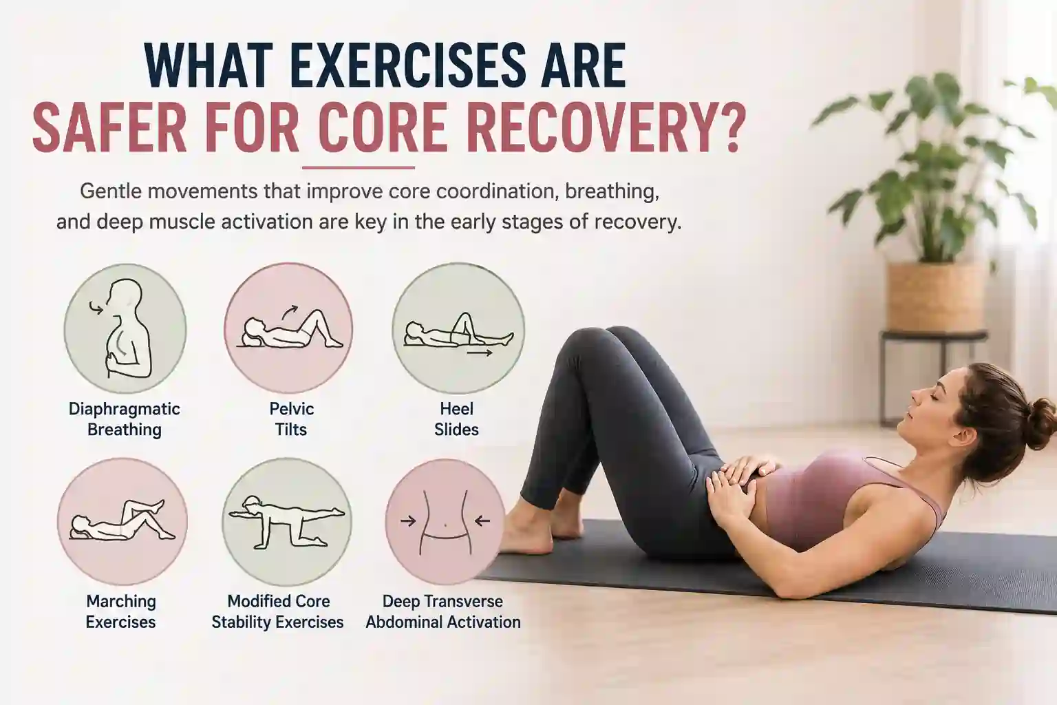Which exercises may help diastasis recti Maidstone?
